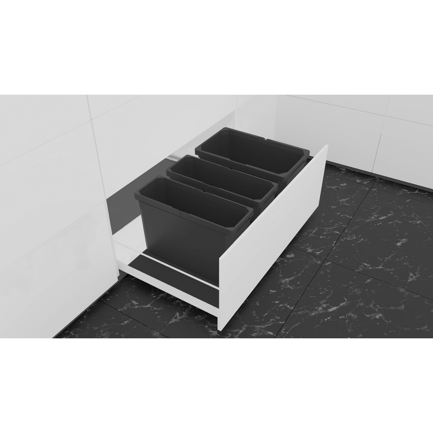 Vauth-Sagel VS ENVI Free Pro Abfalltrennsystem KB 600/Höhe 426 mm Lava