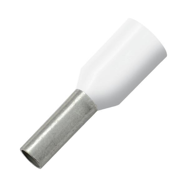 ninka Aderendhülse 0,50x8/14 mit Kragen weiss