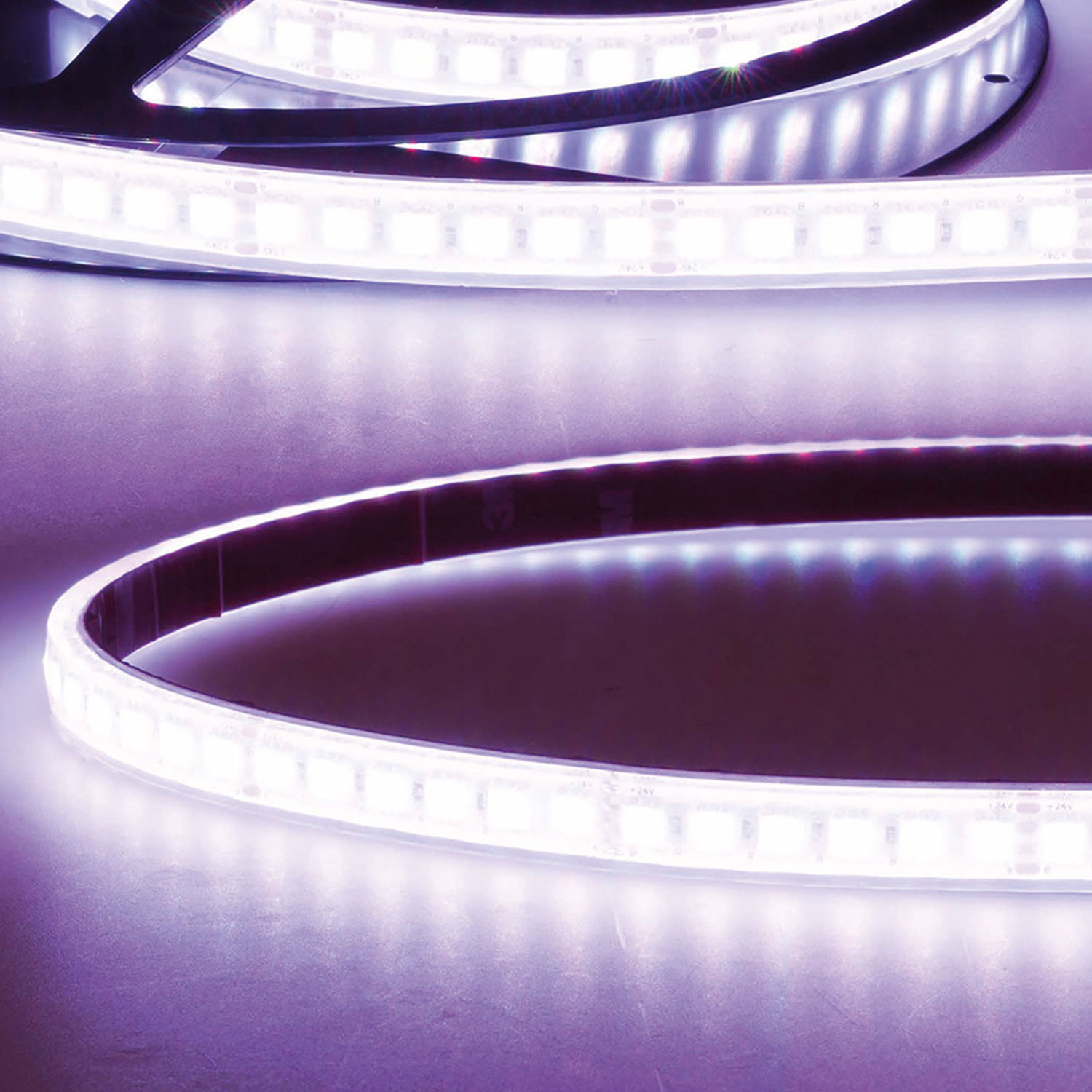 ISOLED LED AQUA RGB Linear Flexband 24V DC 12W IP67 5m Rolle 120 LED/m ISOLED LED AQUA RGB Linear Flexband 24V DC 12W IP67 5m Rolle 120 LED/m