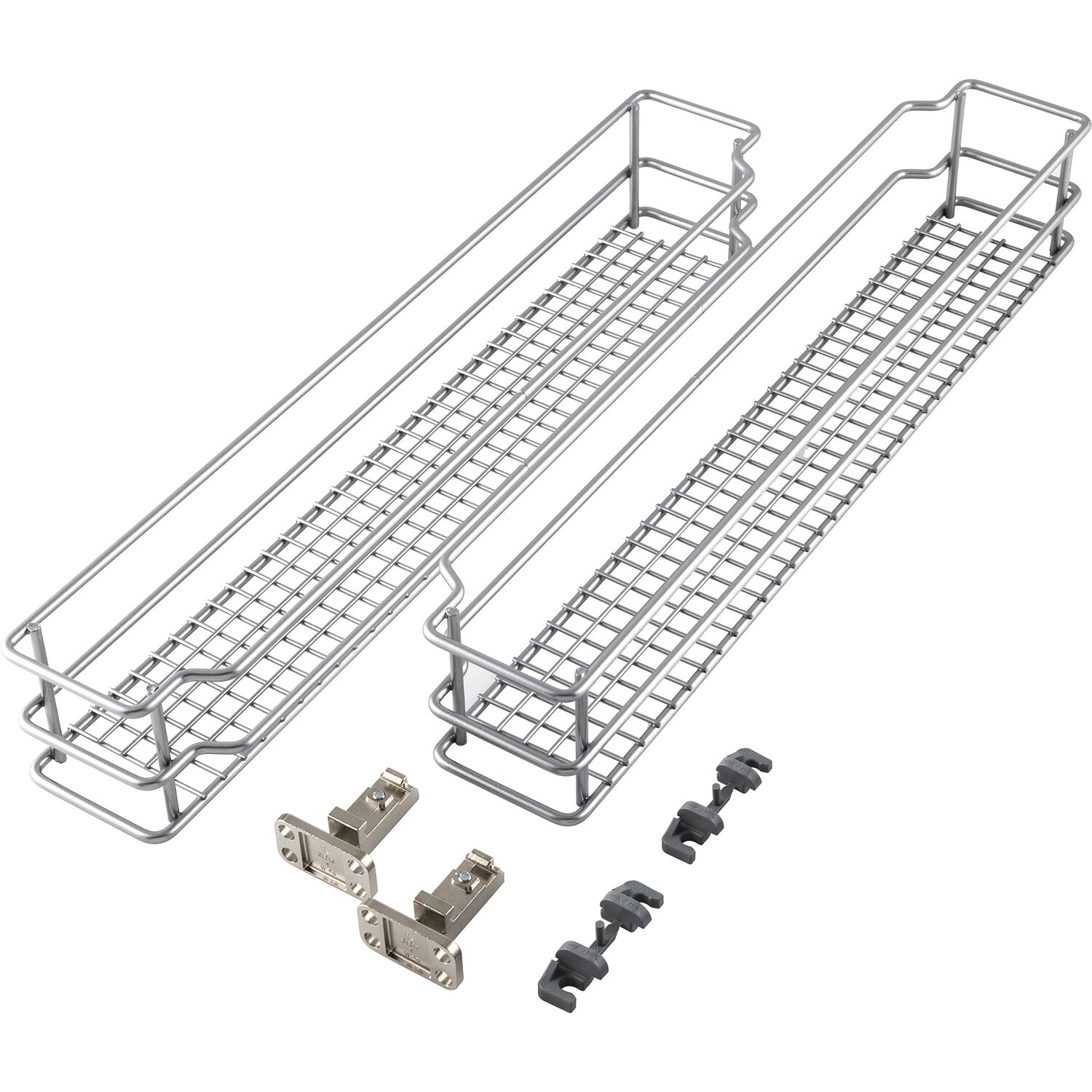 Vauth-Sagel VS SUB Side Ablage-Set Saphir 90° KB 150 mm Silber