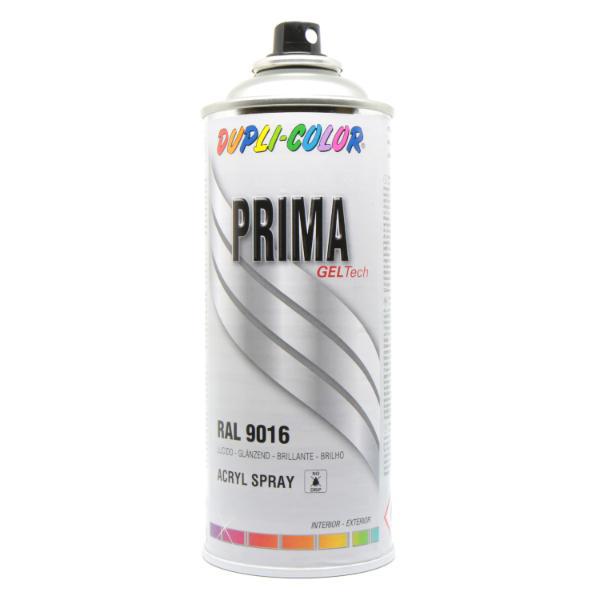 Dupli-Color Lackspray Prima 400ml verkehrsweiß glänzend RAL 9016 (0.4l)