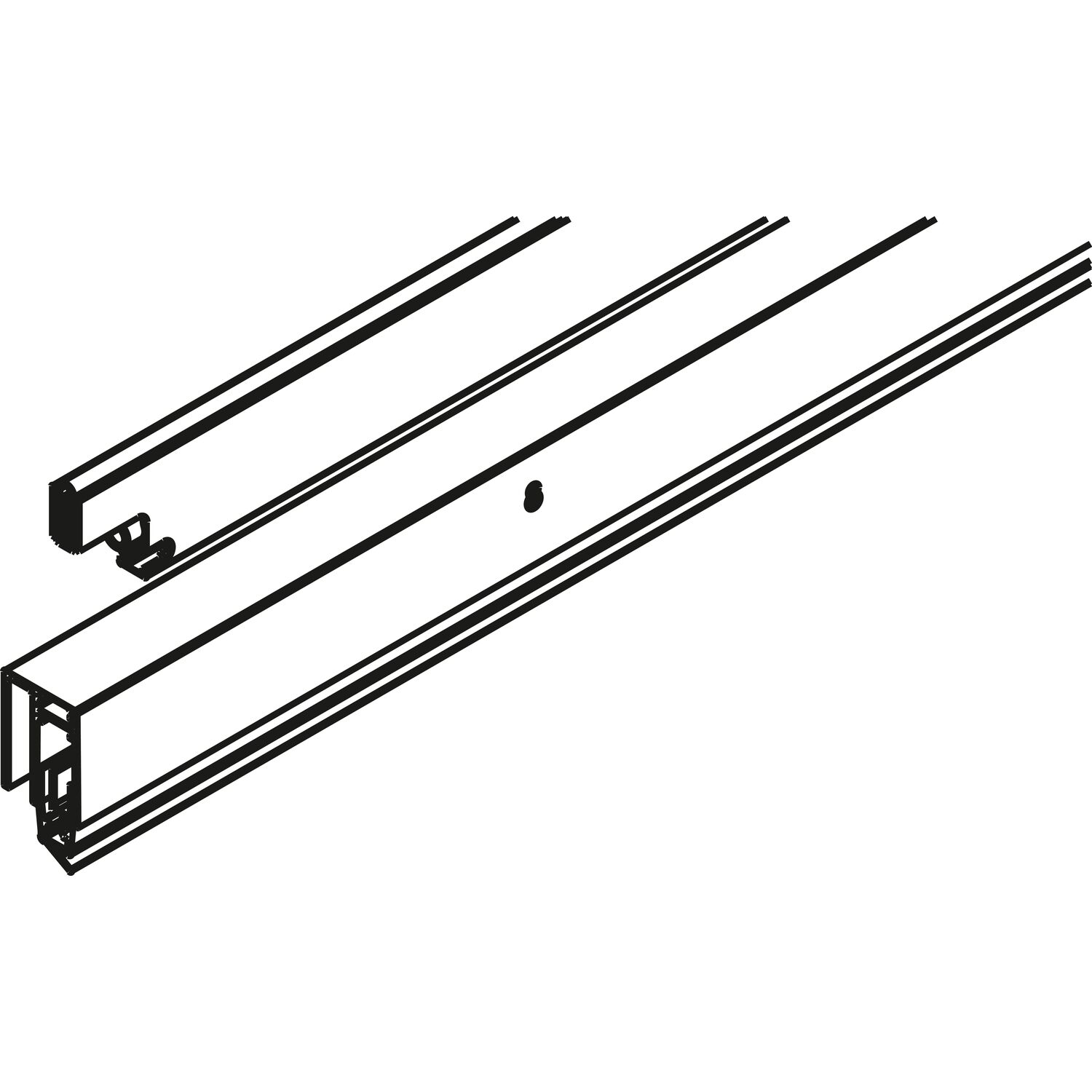 HAWA Acoustics Dichtungsset waagrecht M links