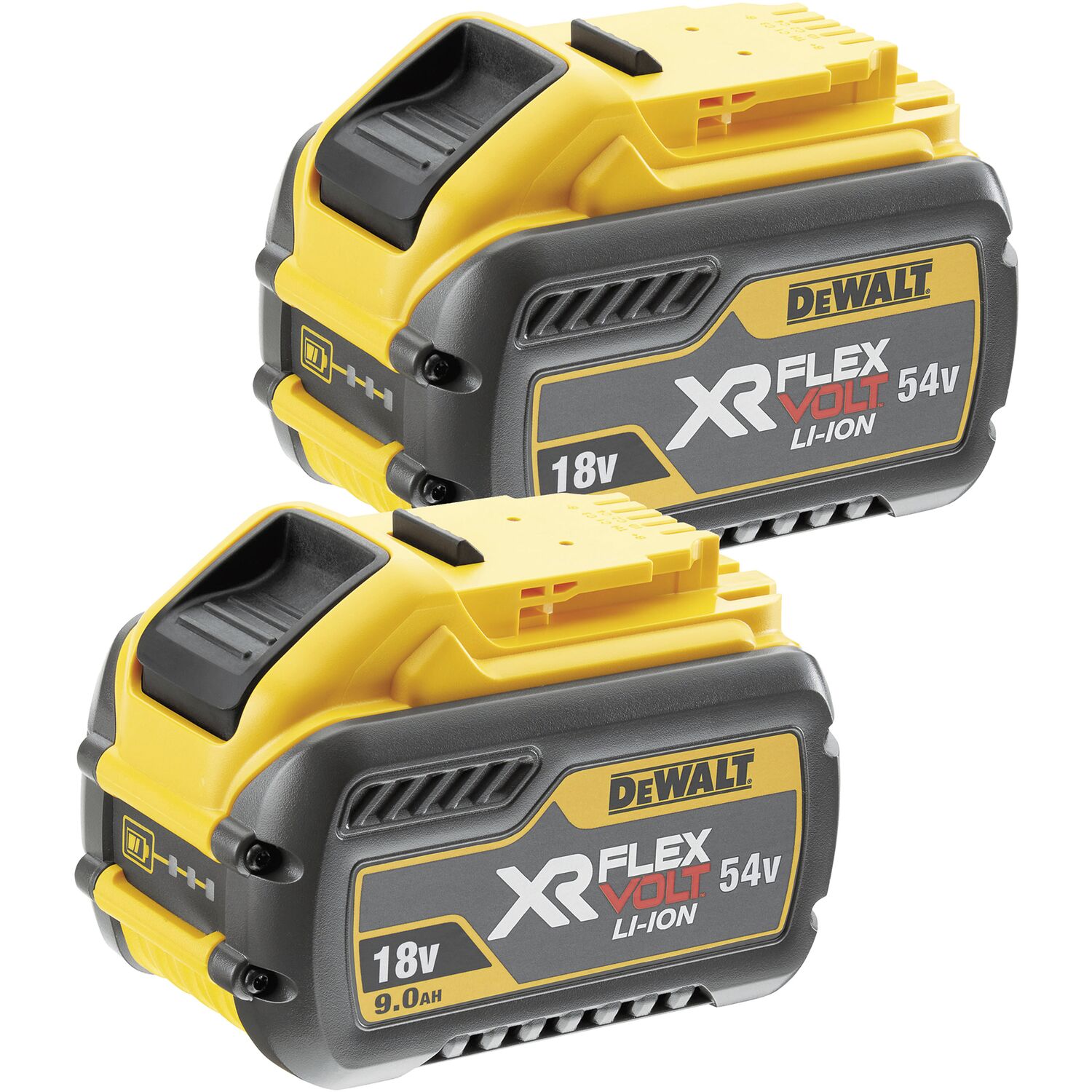 DeWalt Akku / Ersatzakku DCB547 54 bzw. 18 Volt / 9,0 Ah Li-Ion Flexvolt - 2 ST