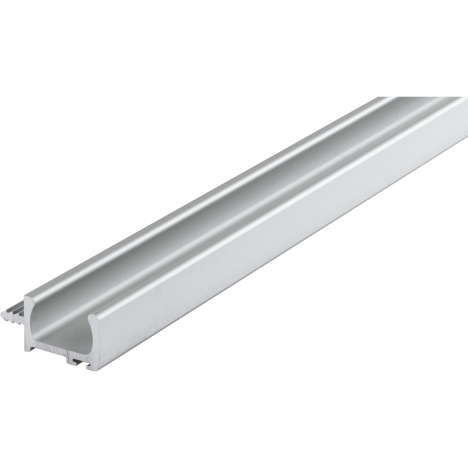 Hawa Griffprofil zum Einnuten 6000mm Aluminium eloxiert (6000 mm)