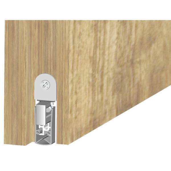athmer Türdichter Schall-Ex® L-15/30 WS, 958 x 14,8 x 30 mm, einseitig,Alu natur
