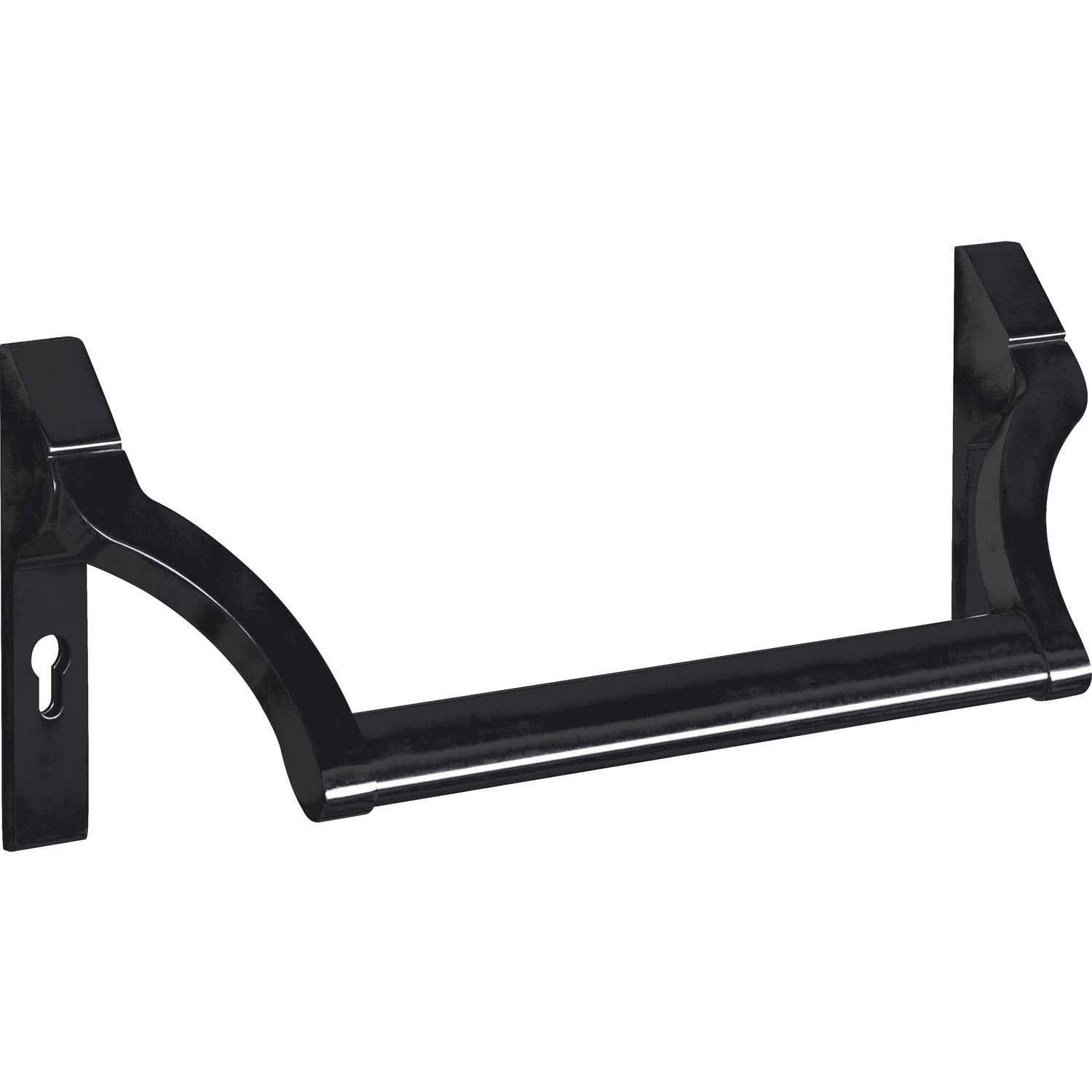 BKS Stangengriff 74000 EN 1125 Gangflügel Profilzylinder 72 ohne Griffrohr schwarz matt