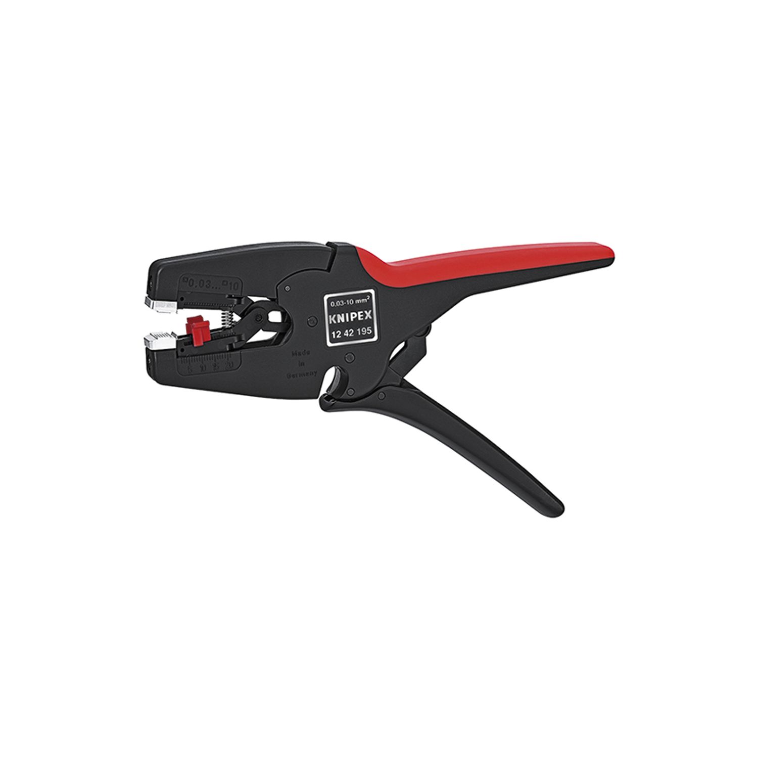 Knipex Abisolierzange Multistrip 10 selbstanpassend AWG 32-7 0.03-10.0 mm²