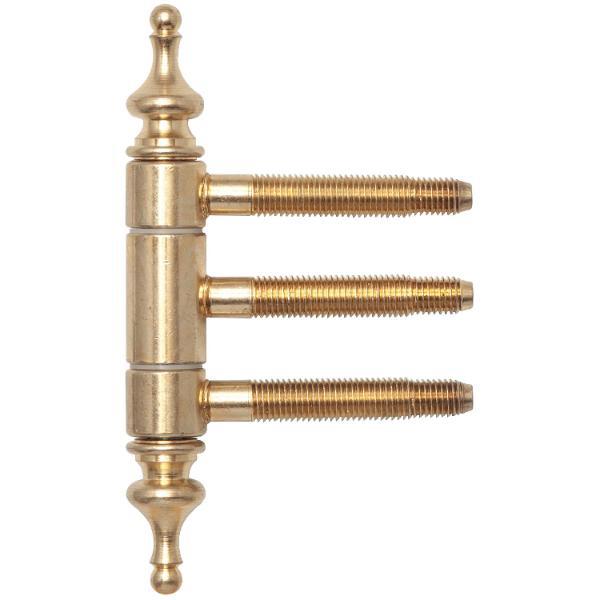 SFS Einbohr-Zierband 3-teilig, mit Aushängesicherung, ø 18 mm, Stahl vermessingt
