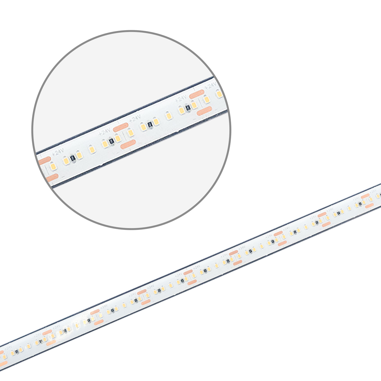ISOLED LED AQUA930 Linear Flexband 24V DC 10W IP68 3000K 5m Rolle 240 LED/m