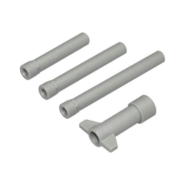 Hoppe HOPPE Stütznocken-Set und Montagehilfe z.Türdickenüberbrückung, Kunststoff