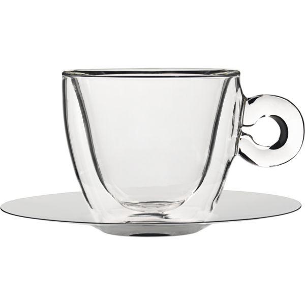 Tasse doppelwandig, mit Untere NC