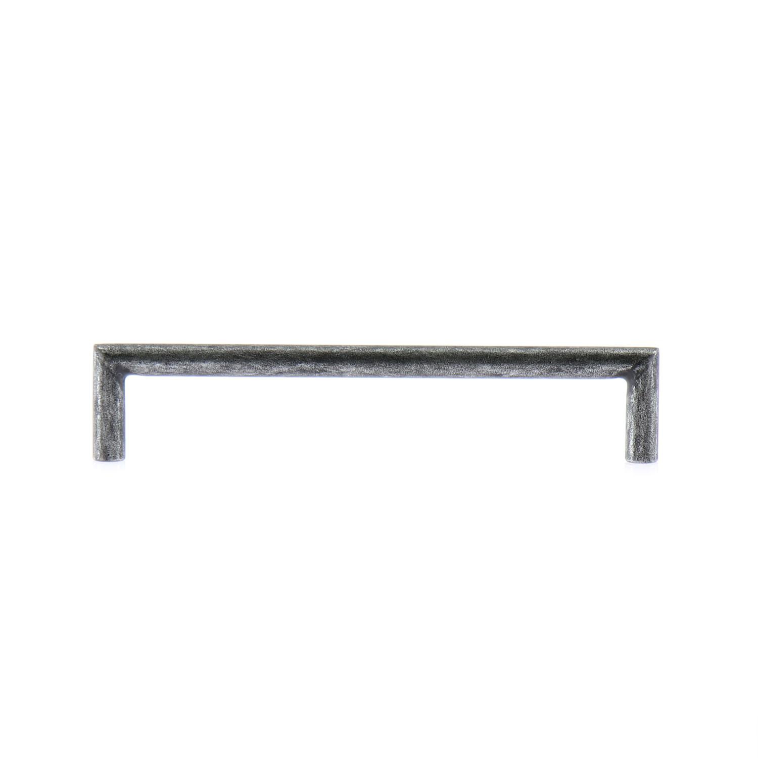 Halcö Möbelgriff Davos Lochabstand 160mm Breite 170mm Eisen verzinkt schwarz passiviert