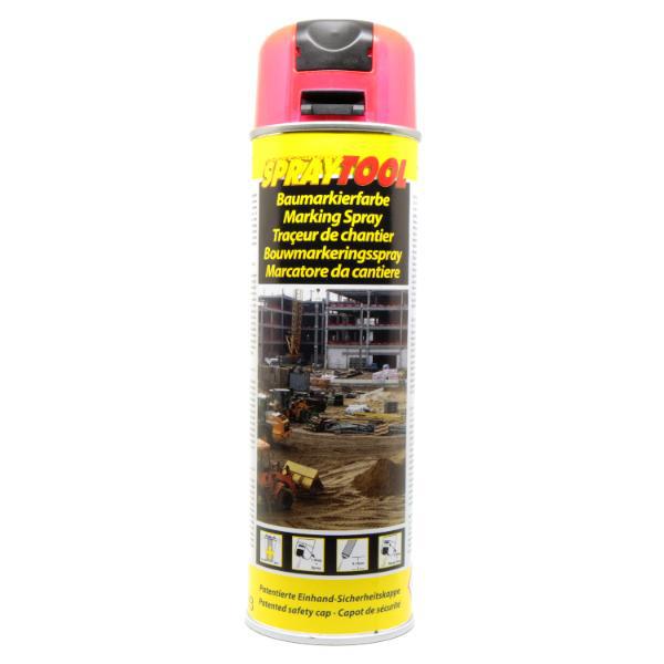 ColorMark Baumarkierspray – SprayTool neonrot 500ml