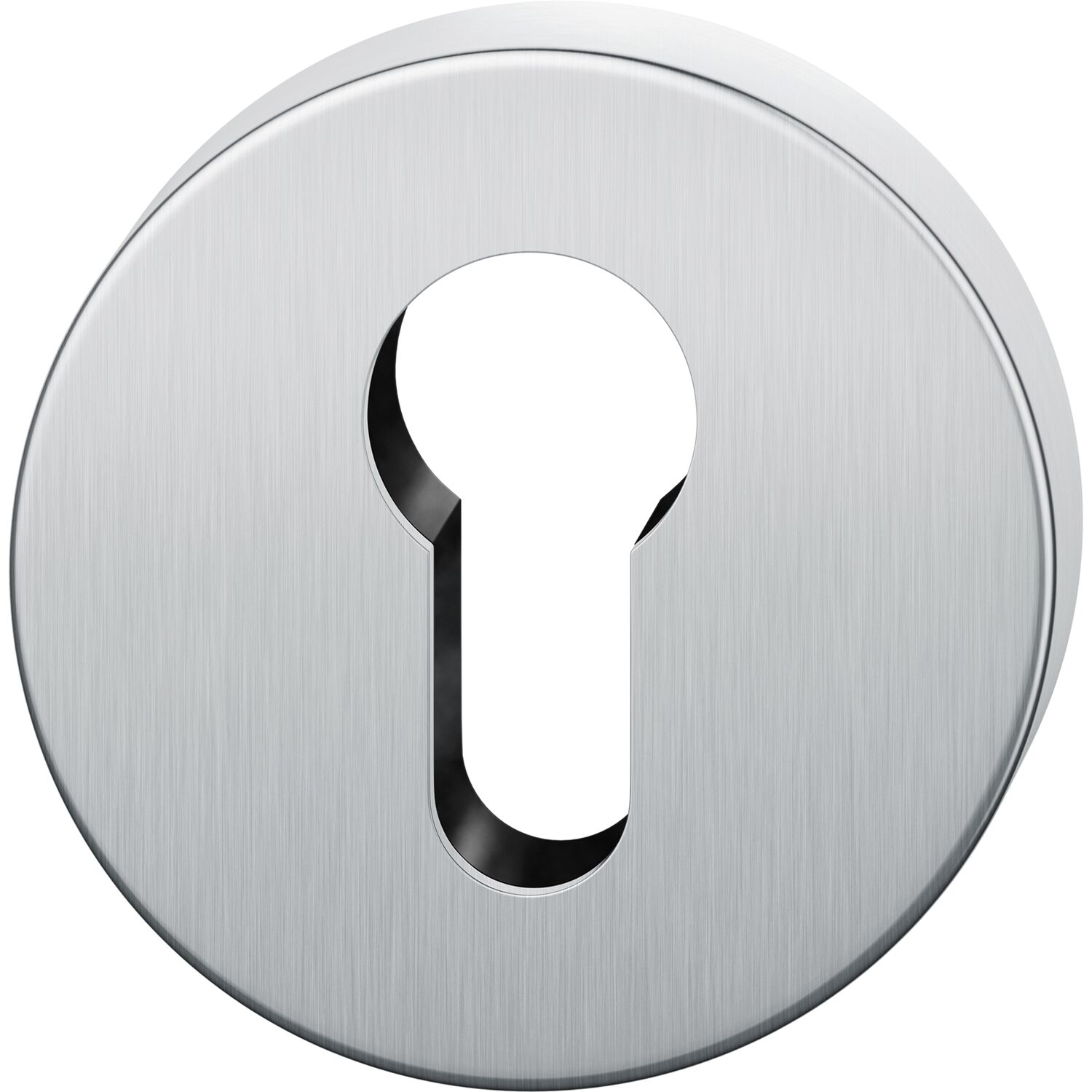 FSB FH-Zylinderrosette rund 17 1735 01110, Edelstahl matt