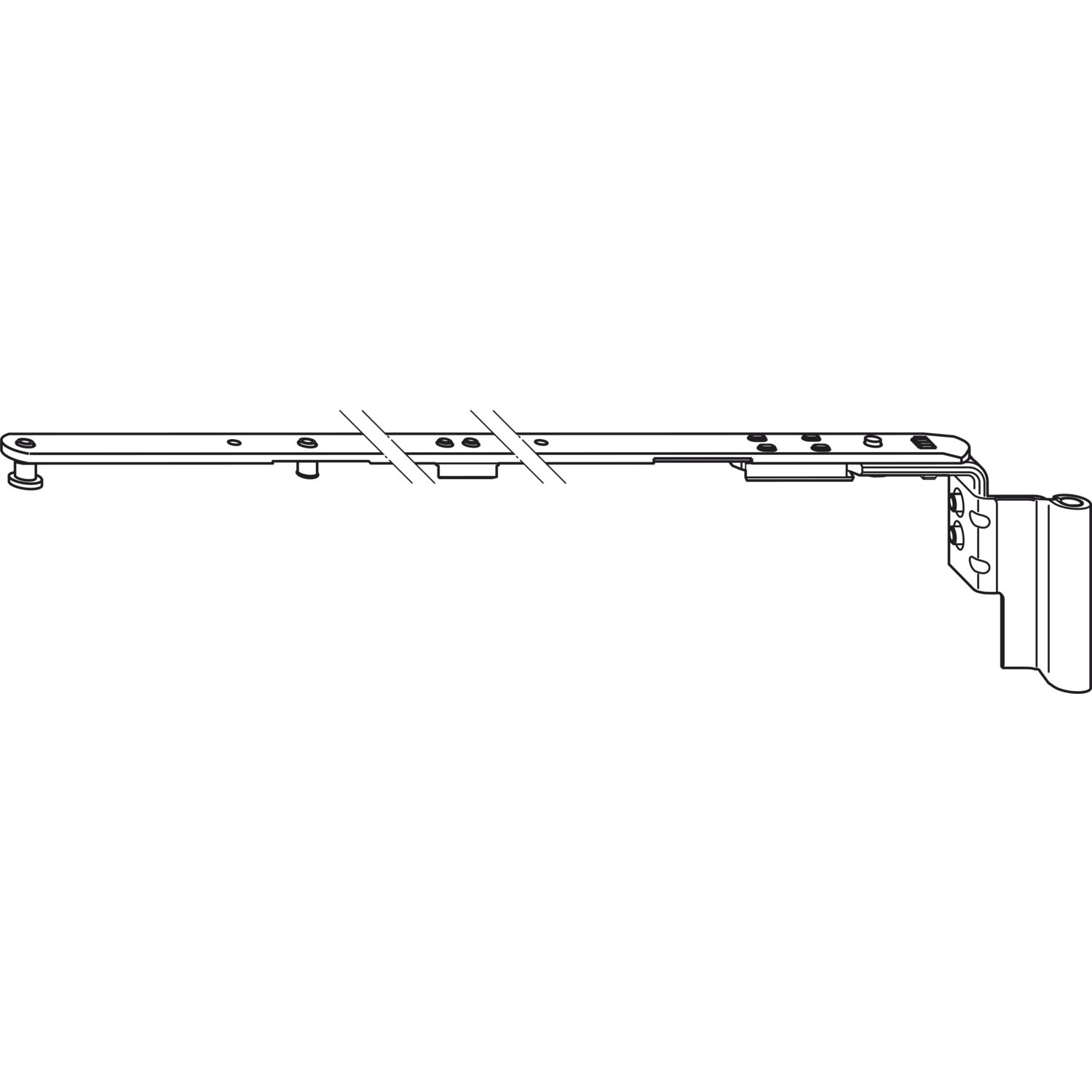 Winkhaus WINKHAUS Schere SK2.20-13.LS, 12/20-13V, FFB 601-1475 mm, links, silber