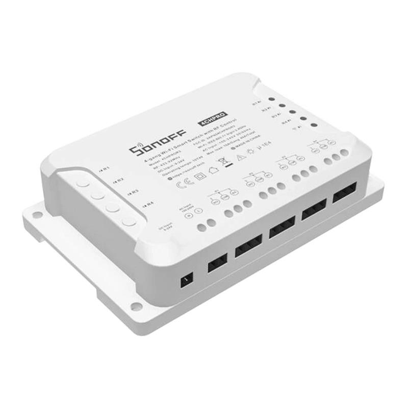 Sonoff 4-fach WLAN-Smart-Switch mit HF-Steuerung 4CHPROR3