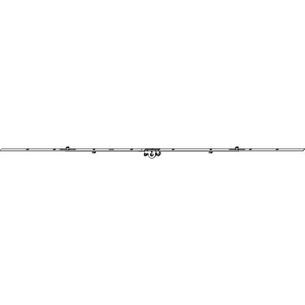 Maco #208329 MACO MM Kantenverschluss mittig 2iS, DM 15 mm, FFB 501-700 mm (208329)