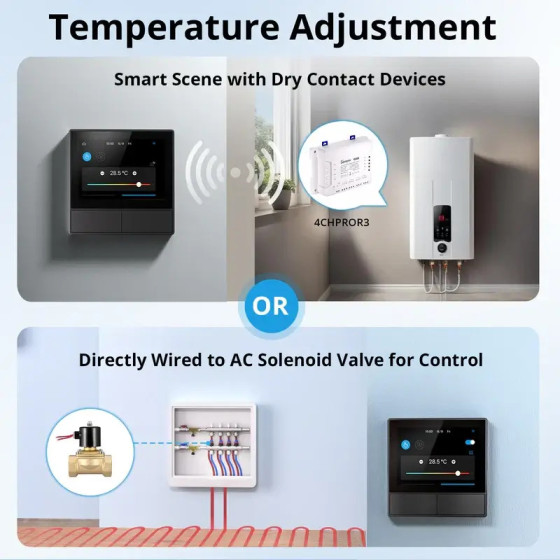 Sonoff NSPanel Smart Scene Wandschalter graphite