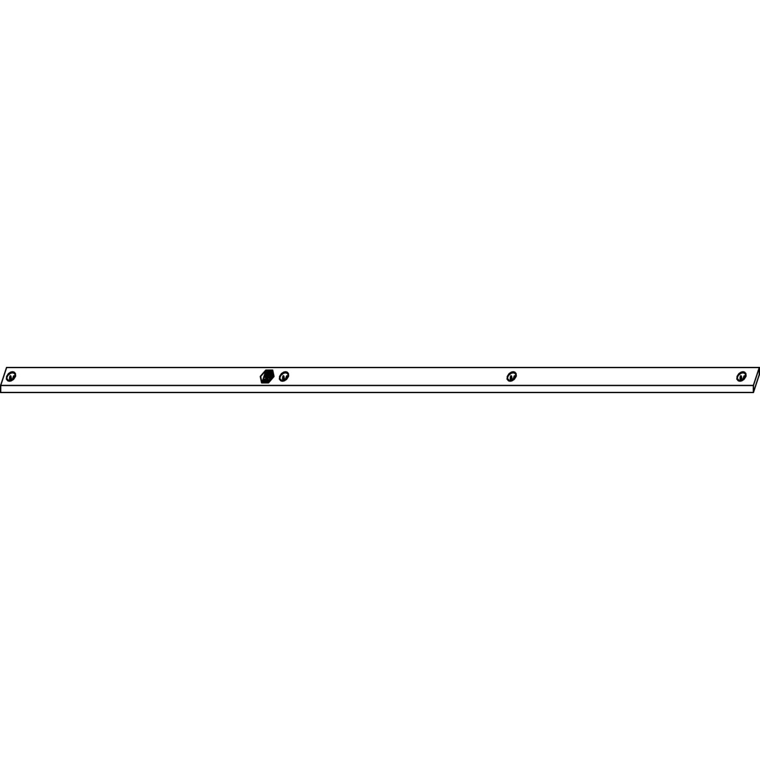 Maco #364686 MACO MM Abdeckstulp, L=1400 mm, silber (364686)