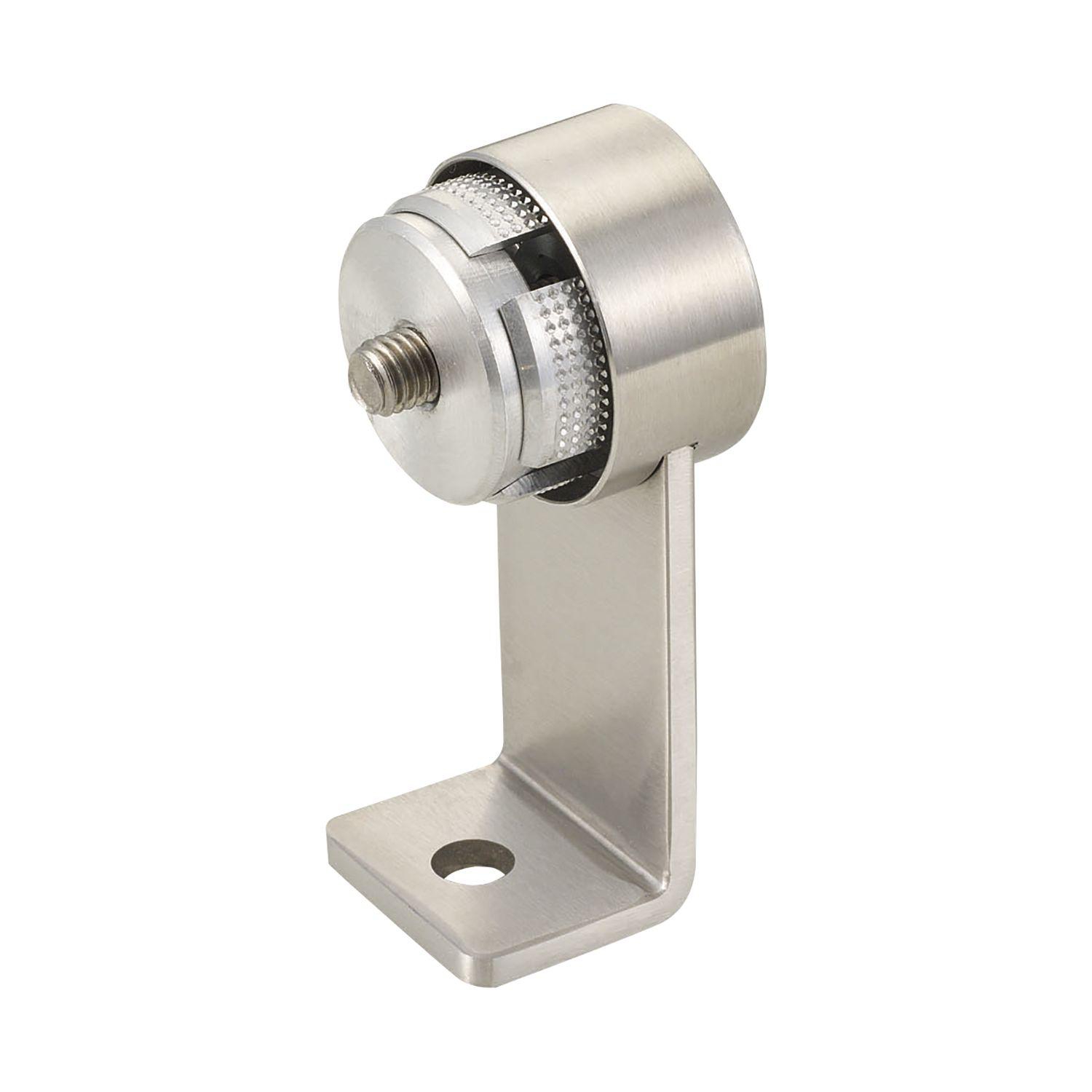 KWS KWS Endstütze WS - gerade Rundrohr für Ø 40 mm, Edelstahl matt