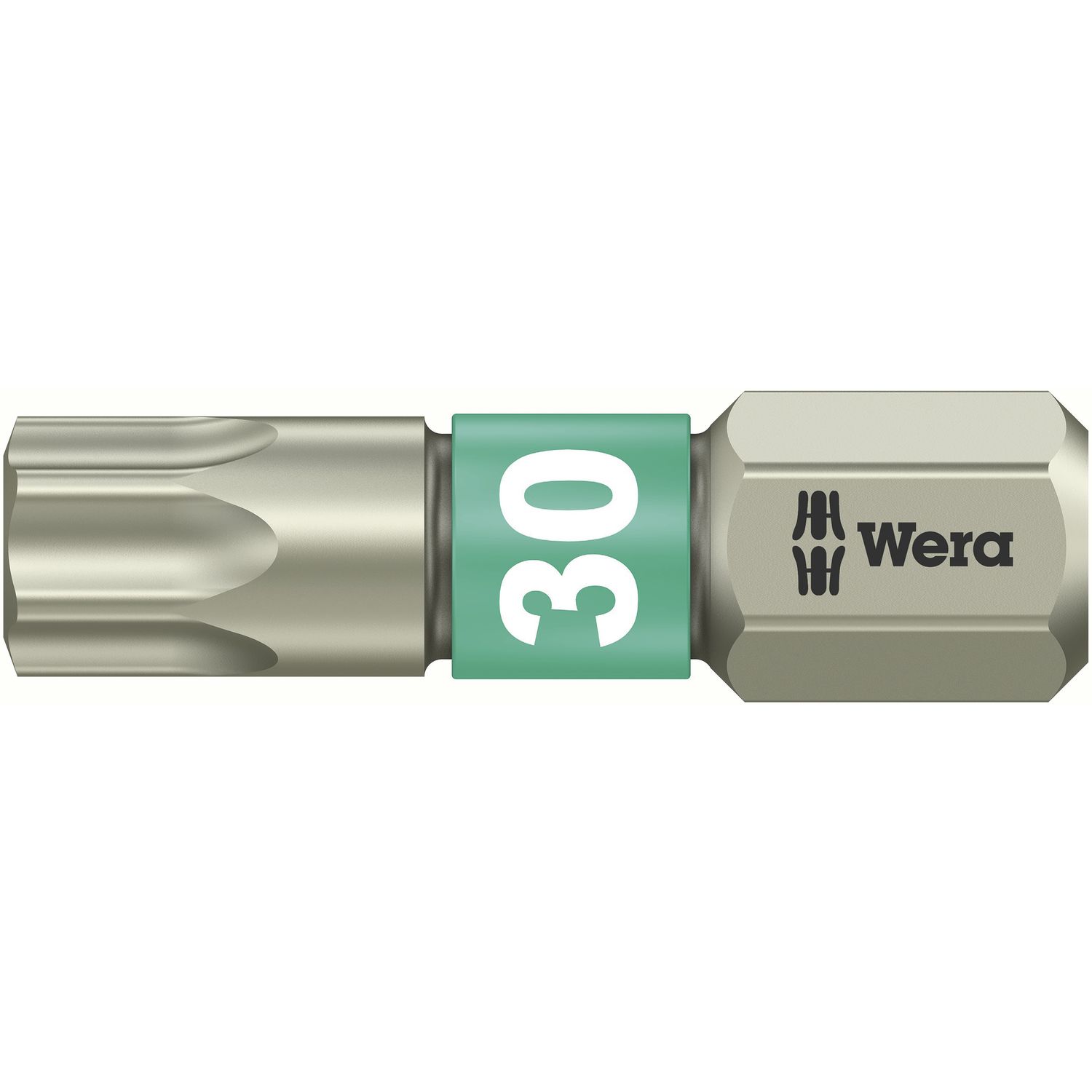 Wera Bit-Einsatz Edelstahl 3867/1TS 1/4"sechskant TX30/25 mm Torx®