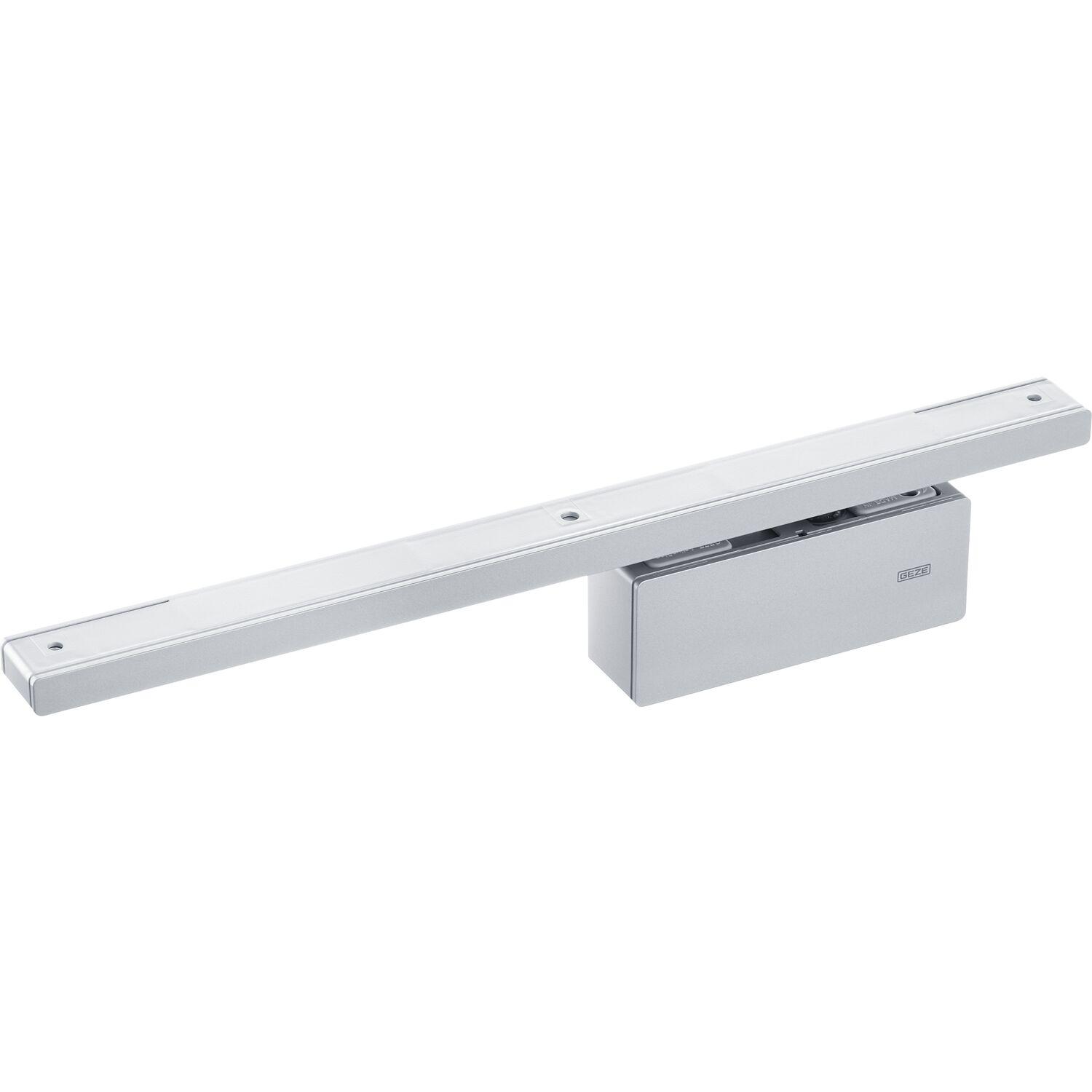 GEZE Türdämpfung ActiveStop aufliegend für Glastüren, silber