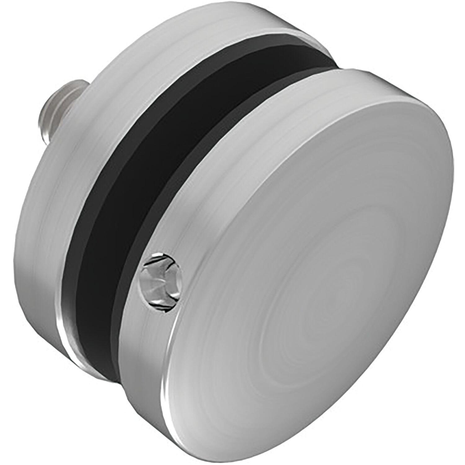 Glaspunkthalter für 8 - 18 mm Glas, ø 70 mm, Edelstahl V2A
