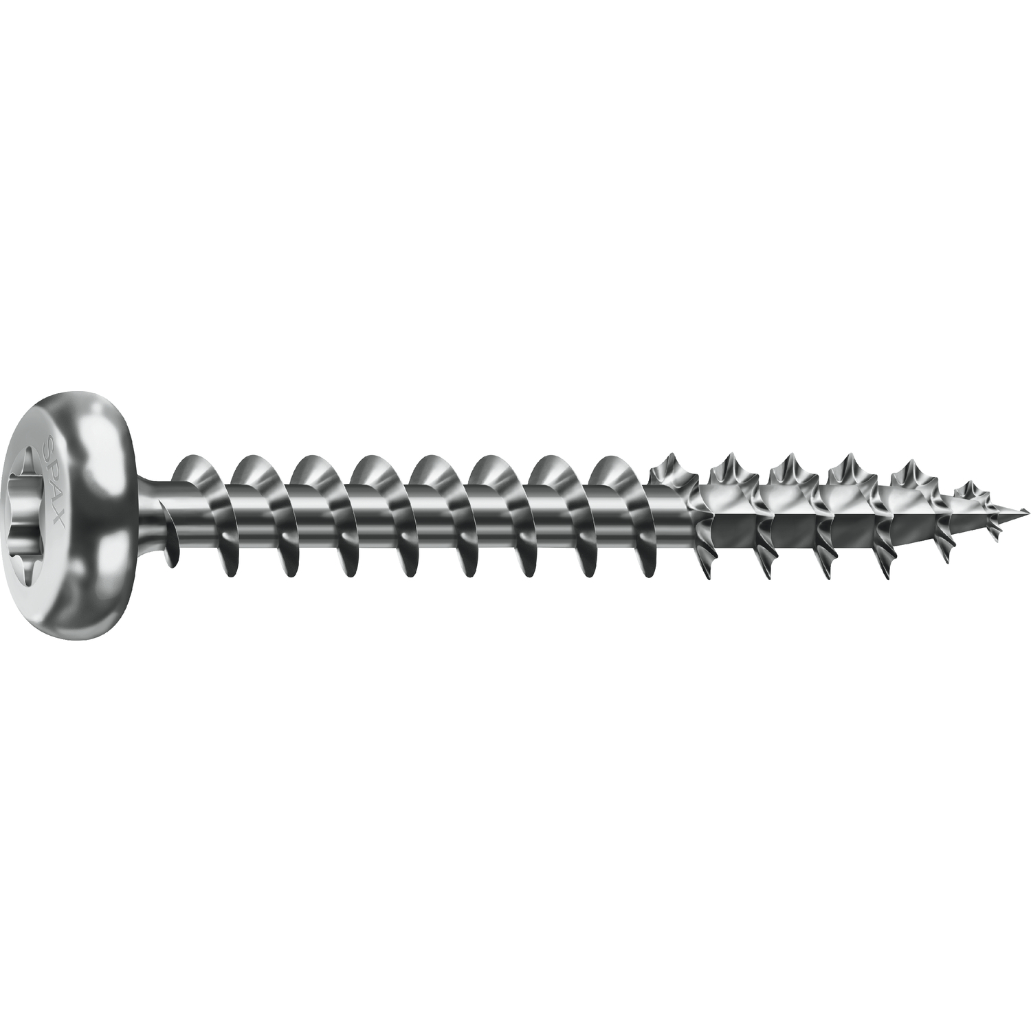Spax Halbrundkopf 3.0x12 Vollgewinde Torx 10 WiroxSilber mit Bewertung (200Stk)