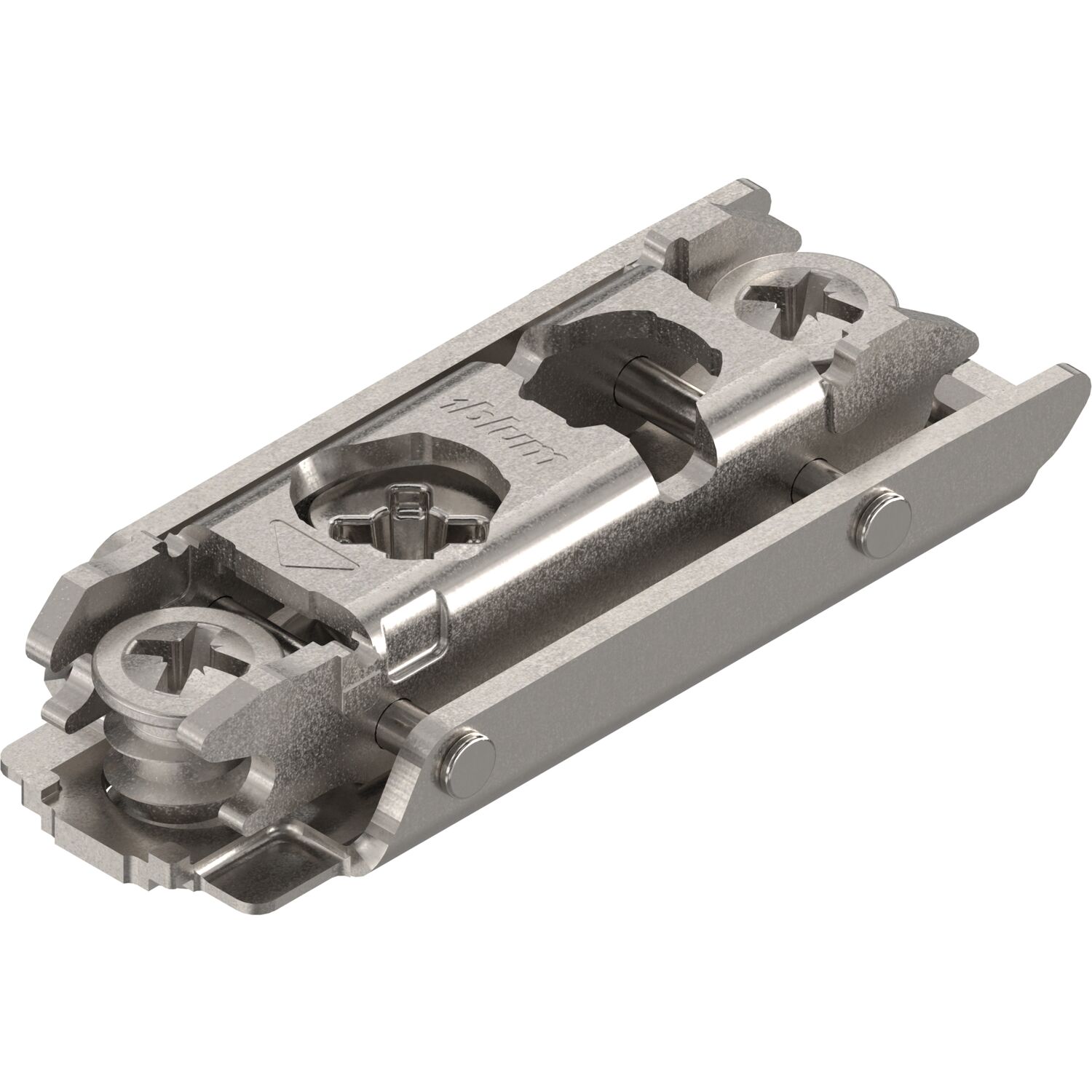 blum CLIP Exzenter MPL gerade, Zwillingsanschlag, Stahl, Systemschraube, D: 0 mm