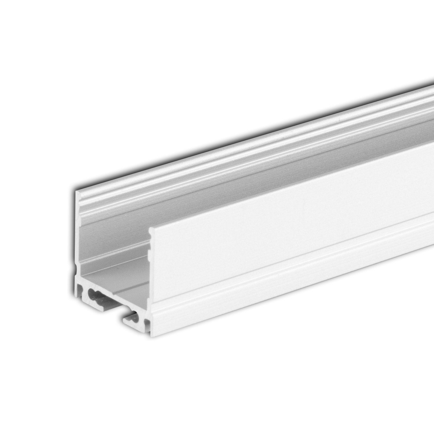 ISOLED LED Aufbauprofil SURF16 Aluminium eloxiert 200cm