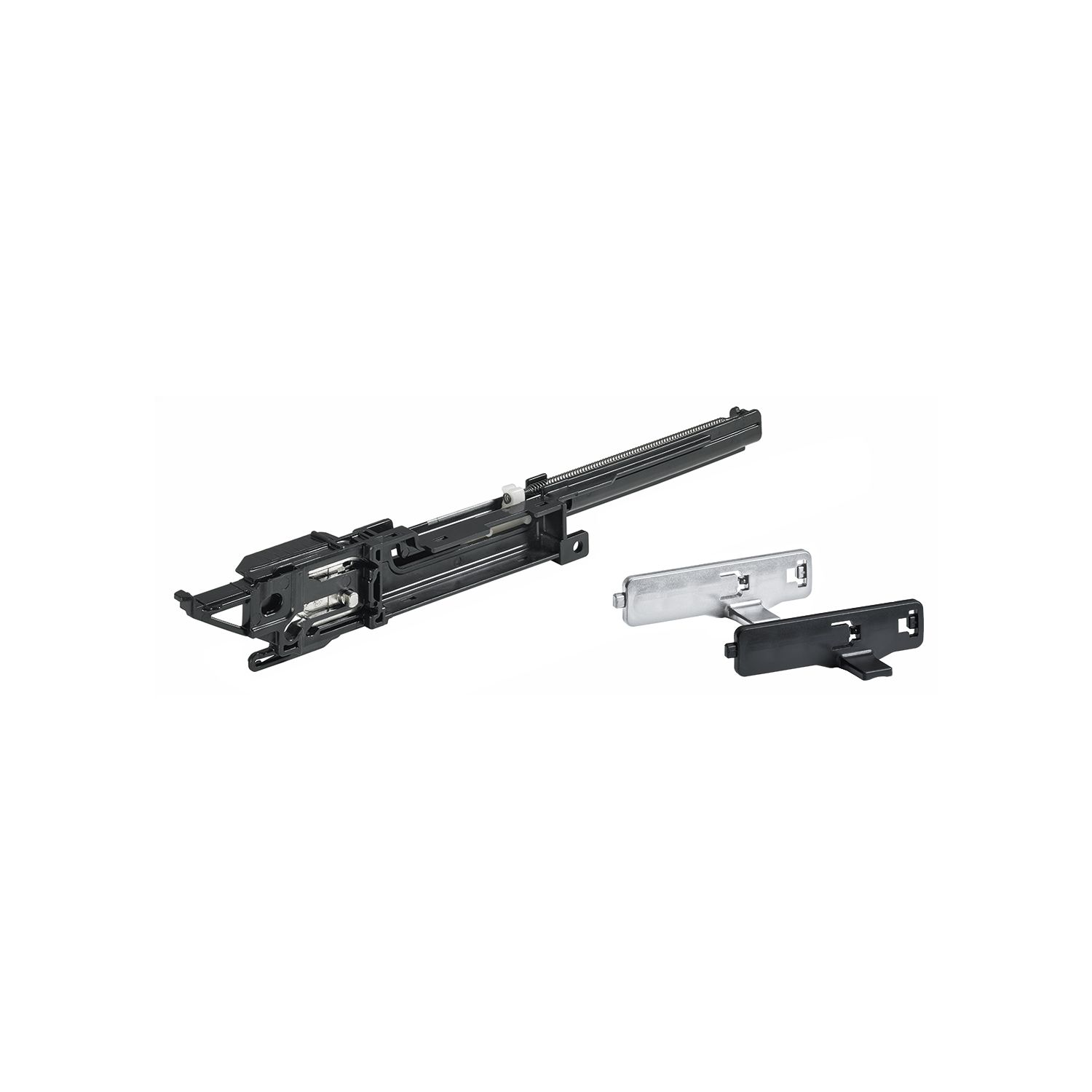 HETTICH Systema Top 2000 Silent System 40 Selbsteinzugsgehäuse, rechts, schw.