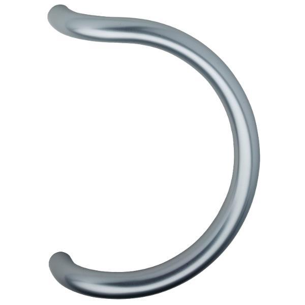 KWS Türgriff Serie 84 - Halbkreis L 380mm Lochabstand 350mm ø 30mm Edelstahl