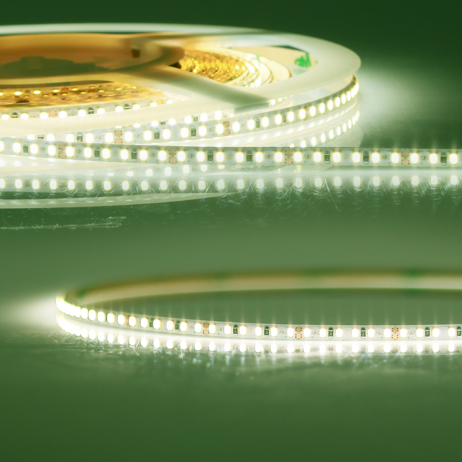 ISOLED LED CRI841 Flexband 24V DC 15W IP20 Lime 4100K CRI80 5m Rolle 120 LED/m