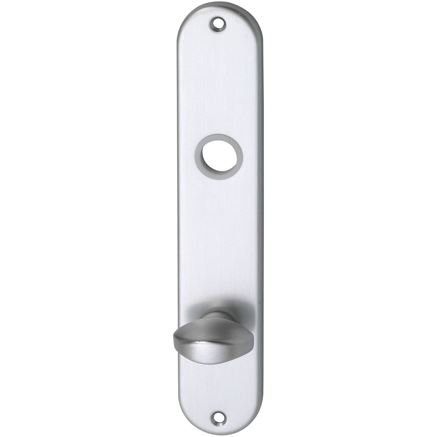 Langschild SCH-Line U-Form, WC 90, Alu silber eloxiert