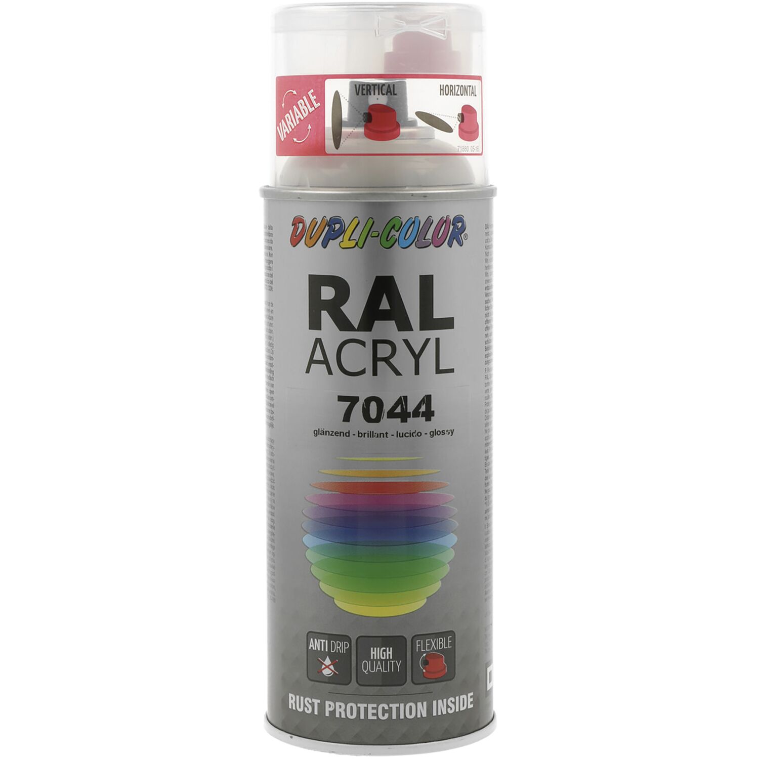 Dupli-Color Lackspray Acryl 400ml seidengrau glänzend / RAL 7044