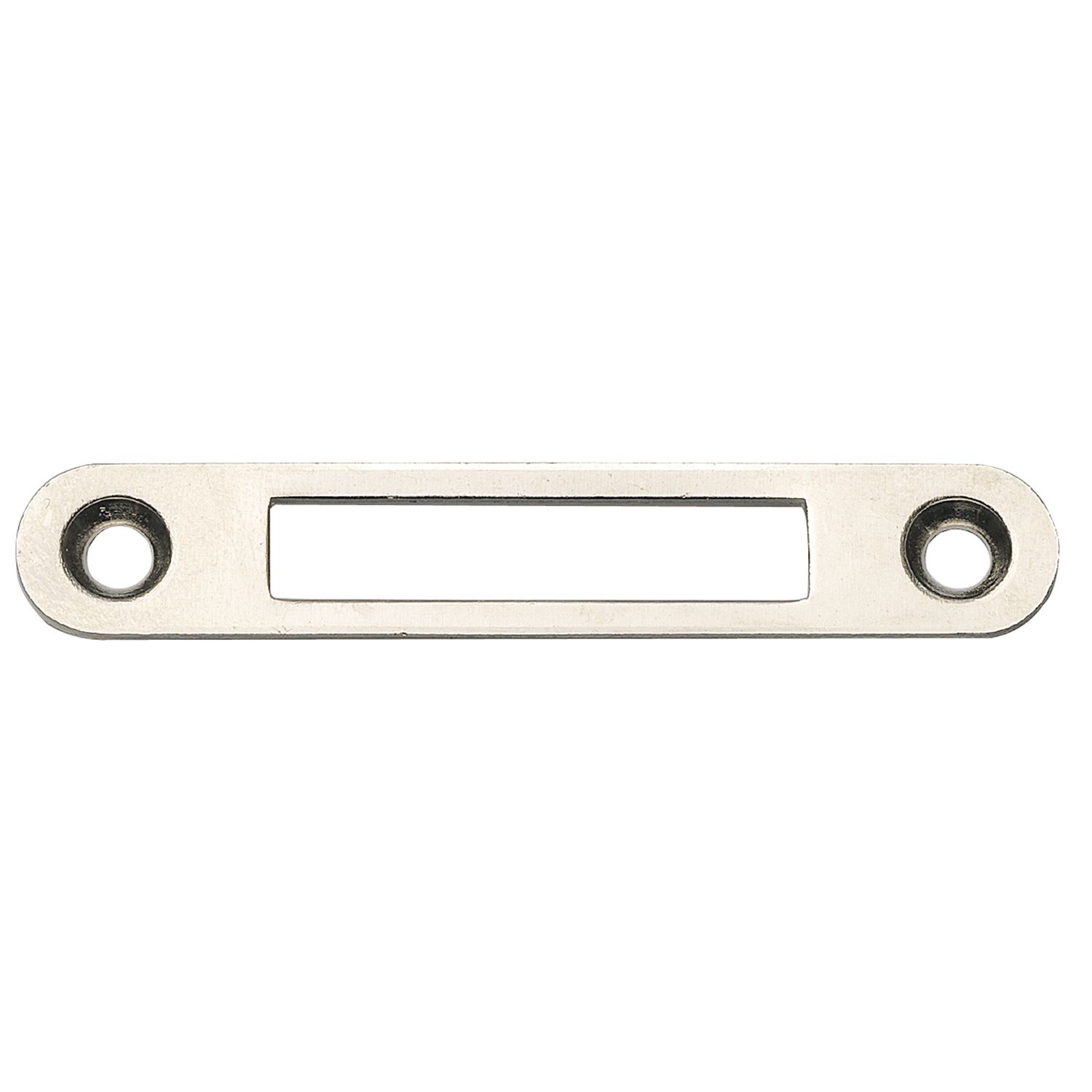 JuNie Schließblech rund 58x10mm Stahl vernickelt
