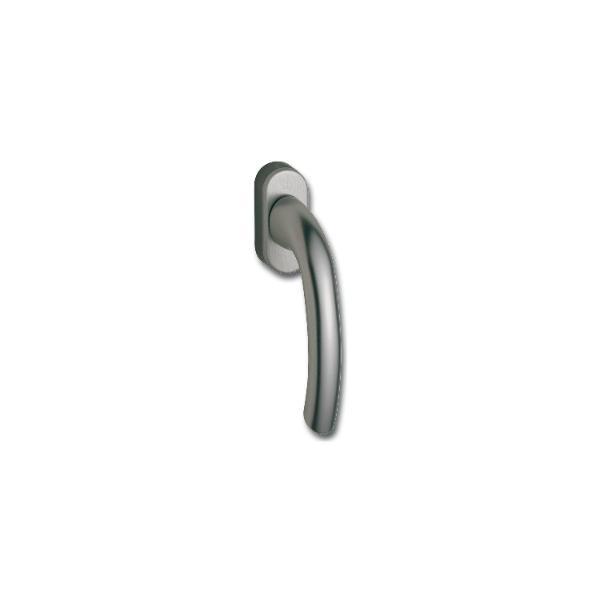 Hoppe Fenstergriff TOKYO Vierkant 7x32mm Rastung Edelstahl Effekt