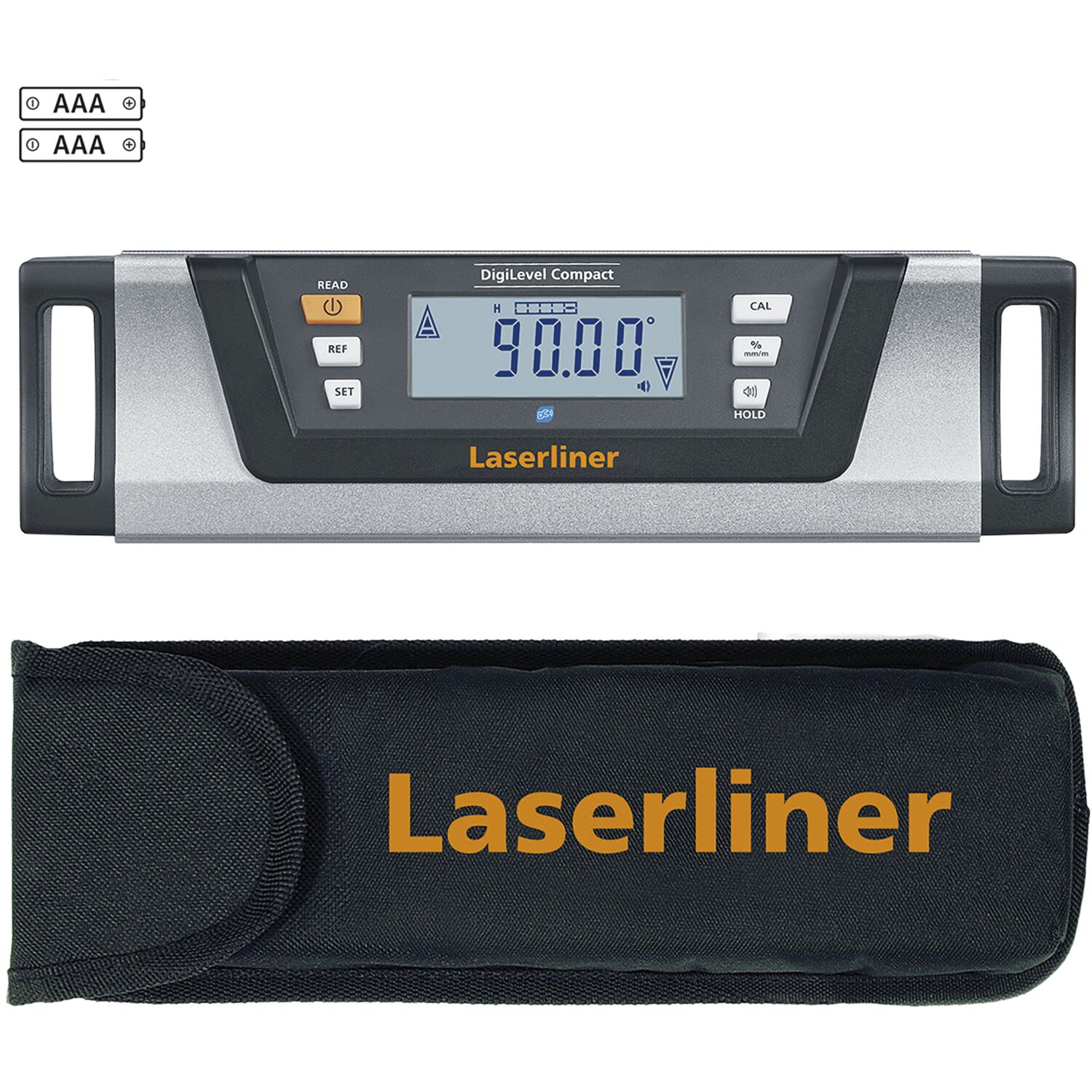 Laserliner Elektronische Wasserwaage DigiLevel Compact Länge 230mm