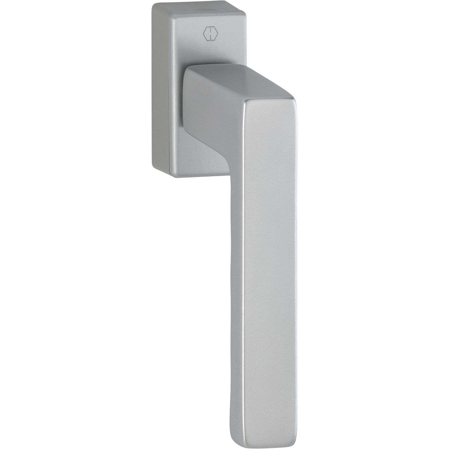 Hoppe Fenstergriff TOULON Vierkant 7x32-42mm Aluminium Edelstahl Effekt