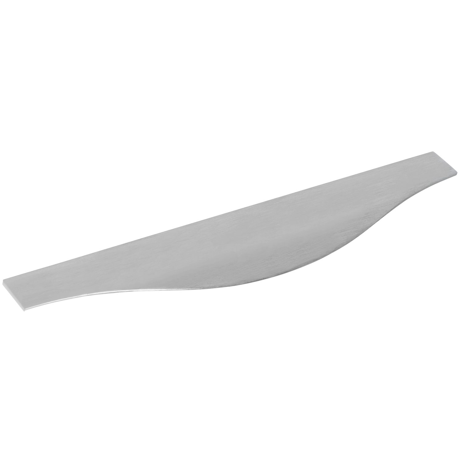 furnipart Griffleiste MALIBU CURVE Länge 895mm Aluminium Edelstahl Effekt