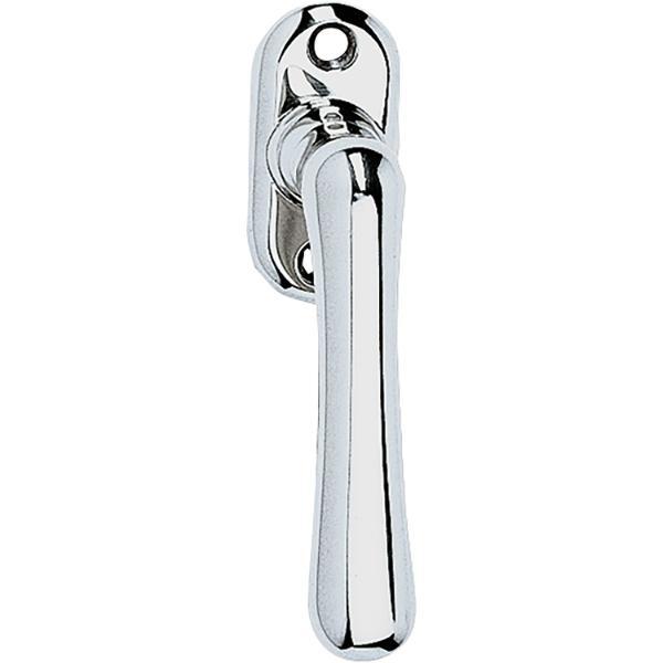 Grundmann Fenstergriff ELEGANT 504H - sichtbar geschraubt 7x35 Alu poliert