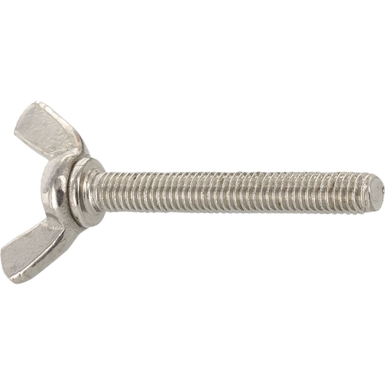 ~DIN316 M 6x 10 Edelstahl A2 Flügelschraube amerikanische Form ~DIN316 M 6x 20 Edelstahl A2 Flügelschraube amerikanische Form