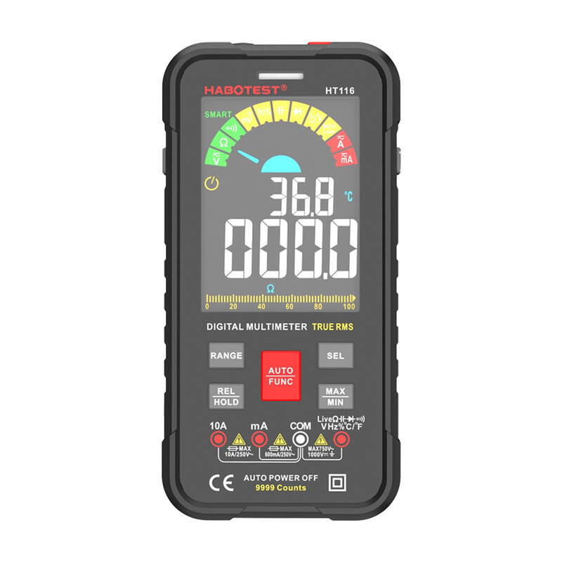 Habotest Digital Universal Multimeter True RMS NCV HT116