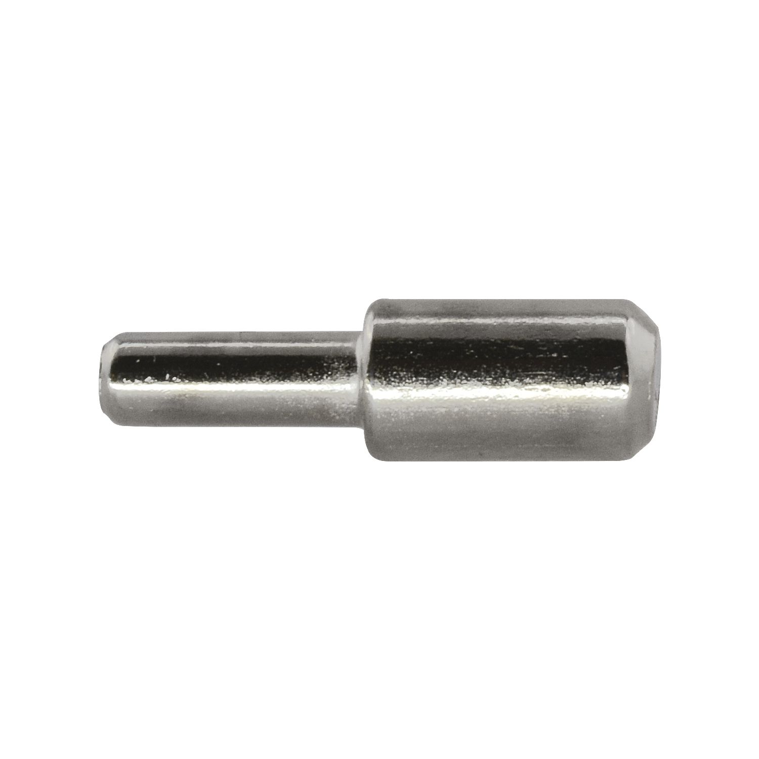 Steckbodenträger Mini, Bohr ø 3 mm, Stahl vernickelt, VPE 1000 ST (1000Stk)