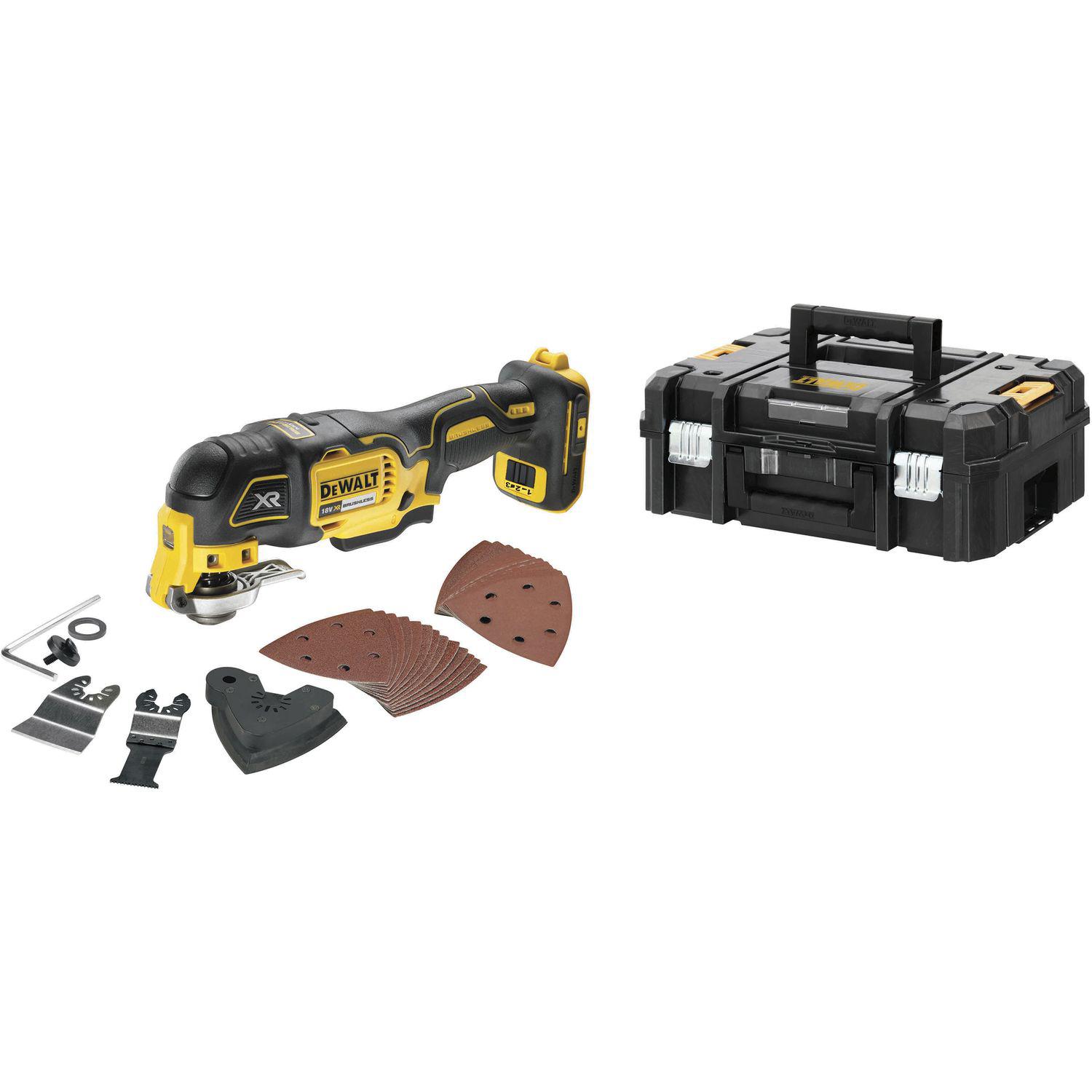 DeWalt Akku-Multi-Tool DCS356NT 18 Volt + Zubehör