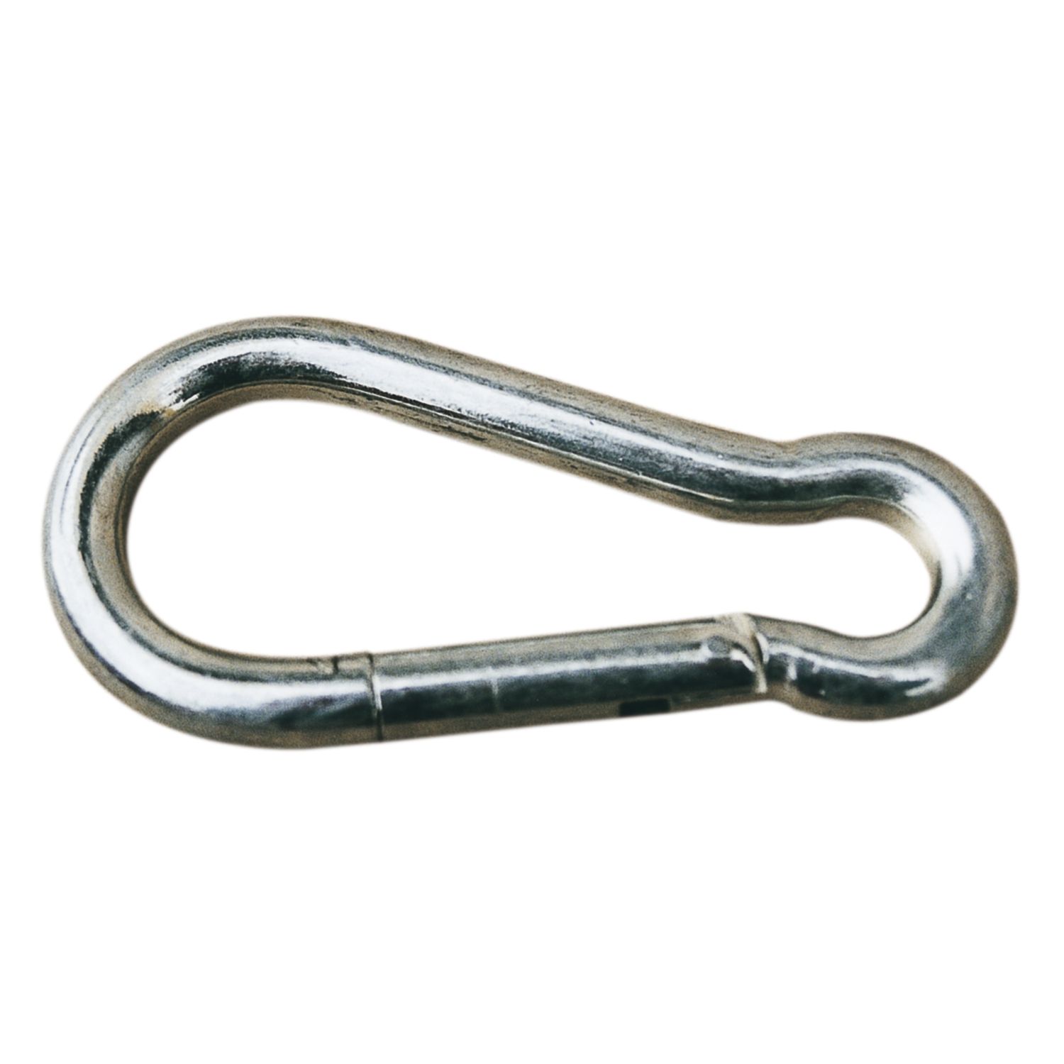 Feuerwehr-Karabiner verzinkt ähnl. DIN5299C 8/ 80