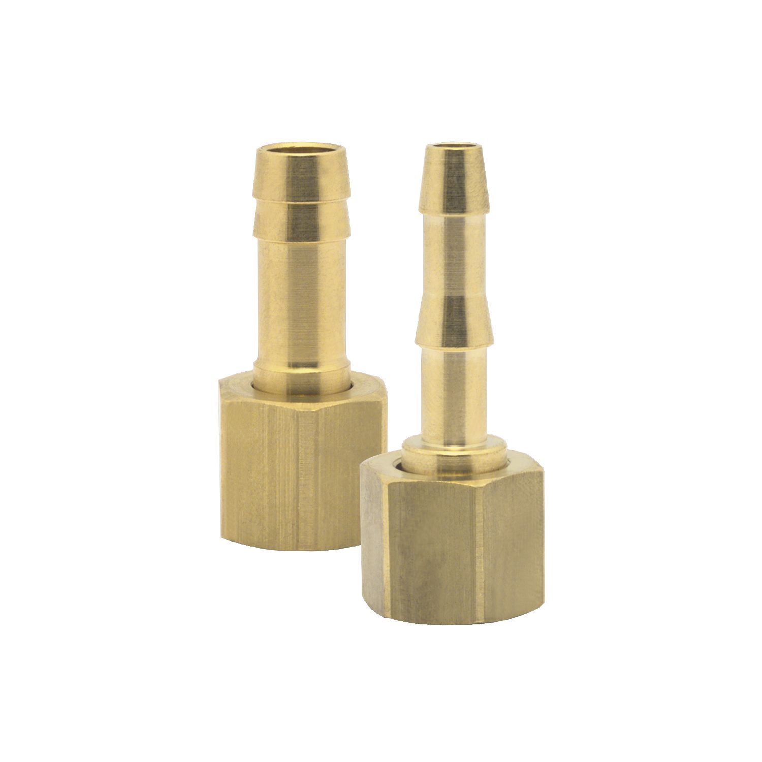 Druckluft Schlauchtülle Messing mit Überwurfmutter IG 1/4" für 9 mm Schlauch