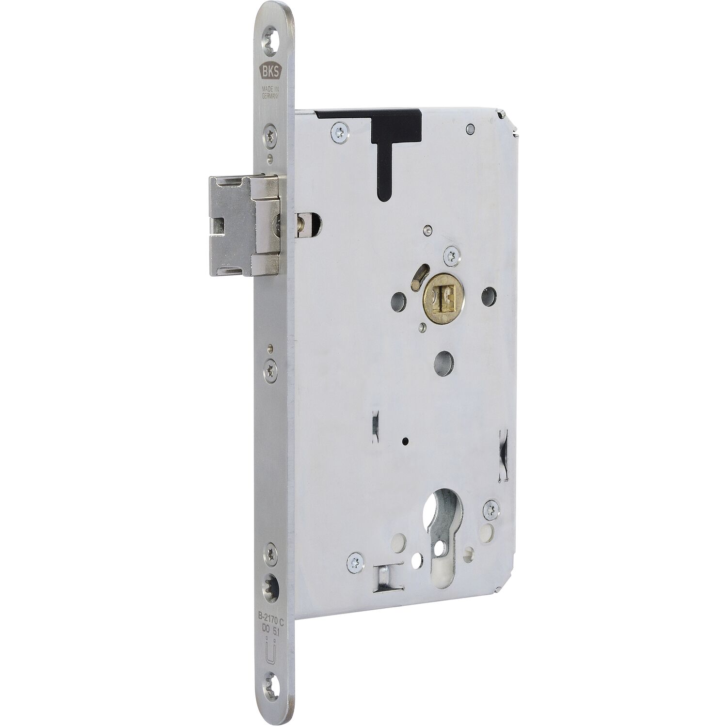 BKS Fluchttürschloss elektronisch kuppelbar B 2170 C DM 65 Stulp 24 universal