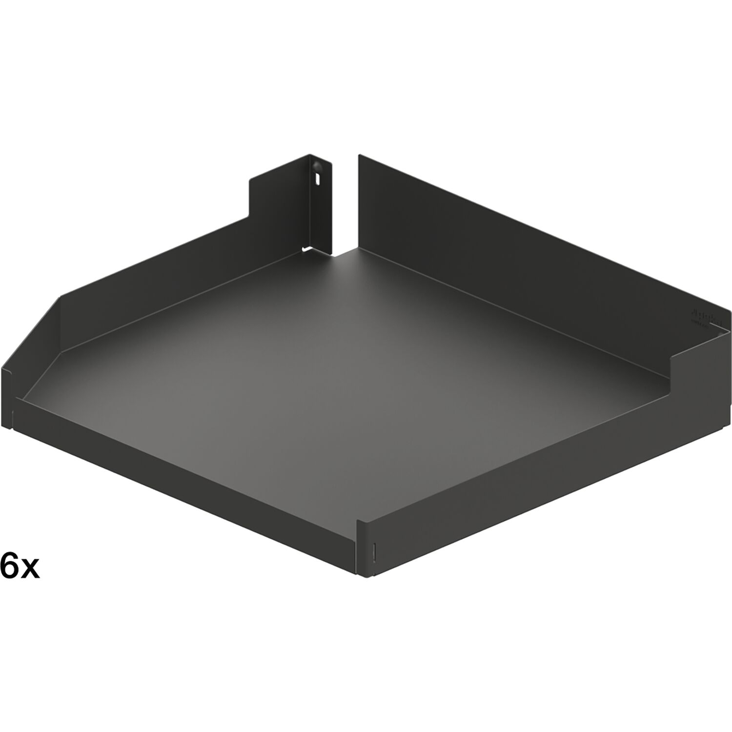 peka Einhängetablar-Set Liro 450-1900 links Pleno Maxi Standard Anthrazit