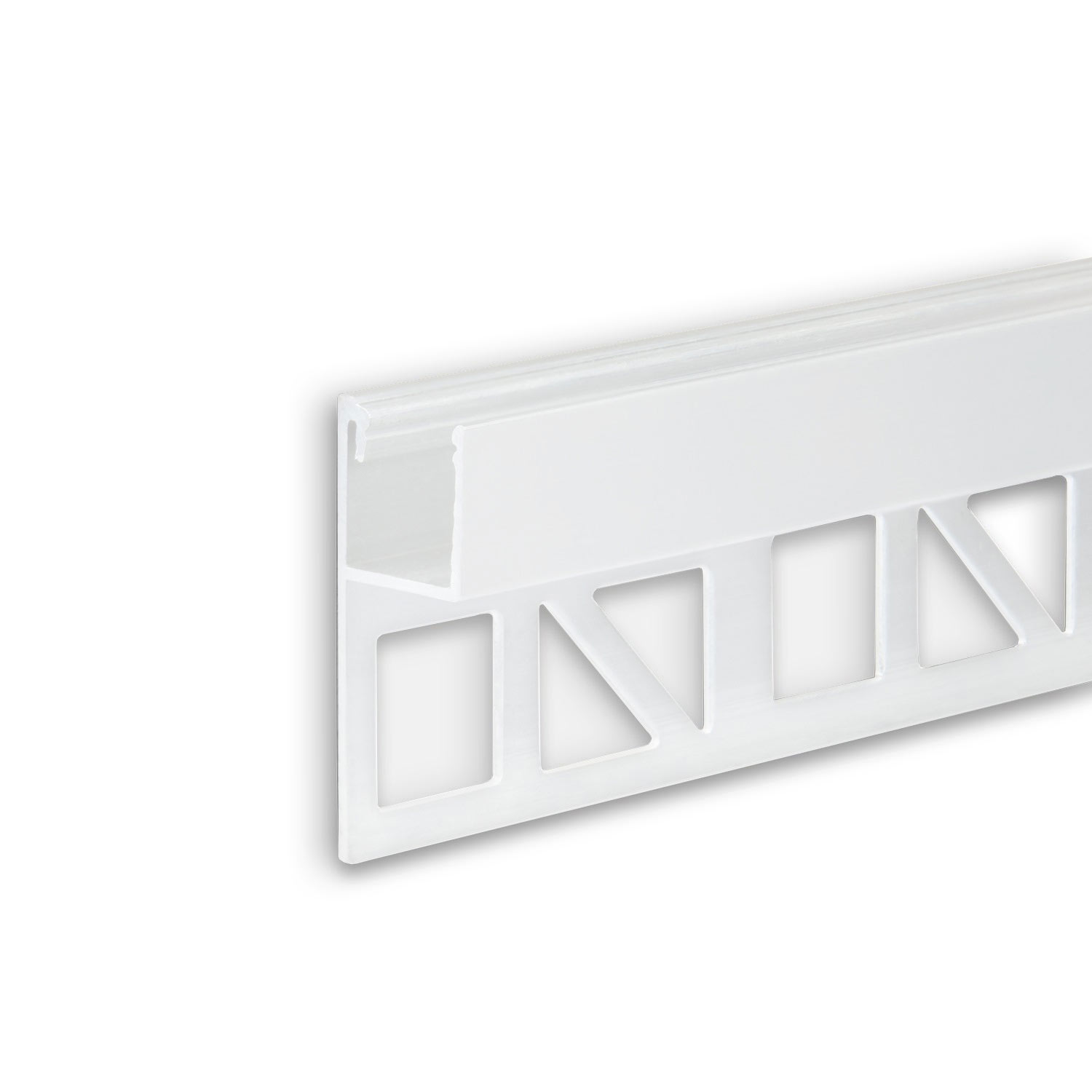 ISOLED LED Fliesenprofil UP10 RAL 9003 200cm